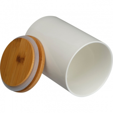Logo trade advertising products picture of: Ceramic jar NIJMEGEN 750 ml